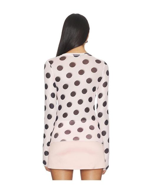 AFRM Pink Kaylee Top