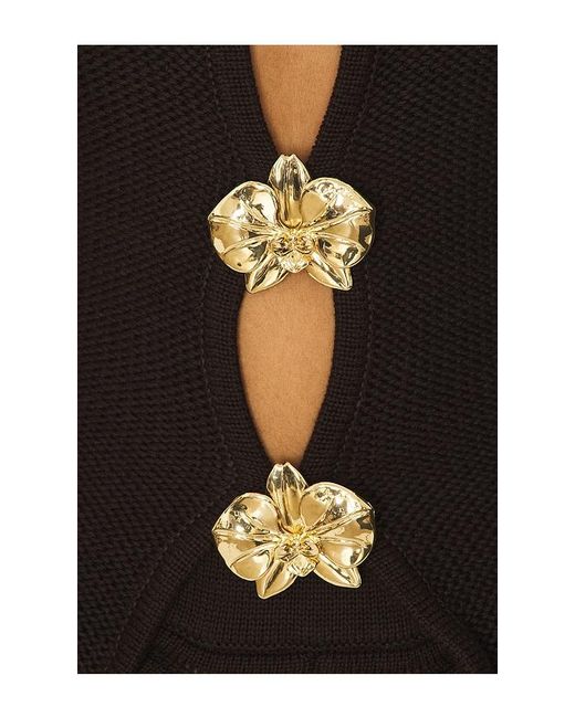 Cin Cin Black X Revolve Lotus Knit Top