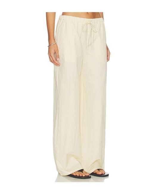 Lovers + Friends White Edith Pant