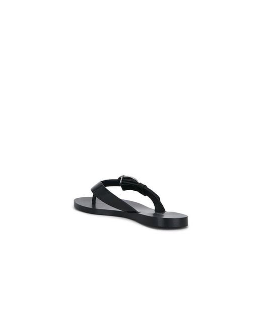 Coperni Black Sandale C Logo