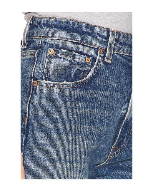 GRLFRND Blue Melanie High Rise Boot Cut