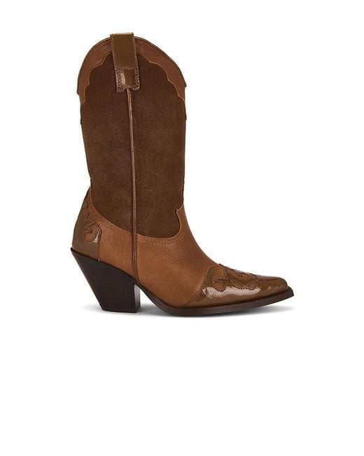 Toral Brown Western Boot