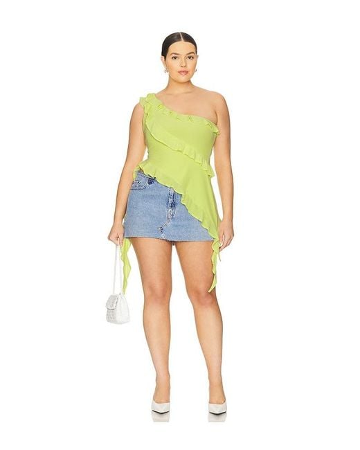 AFRM Yellow Vivica Top