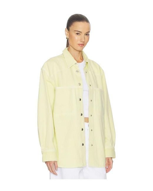 Agolde Yellow Laria Shirt