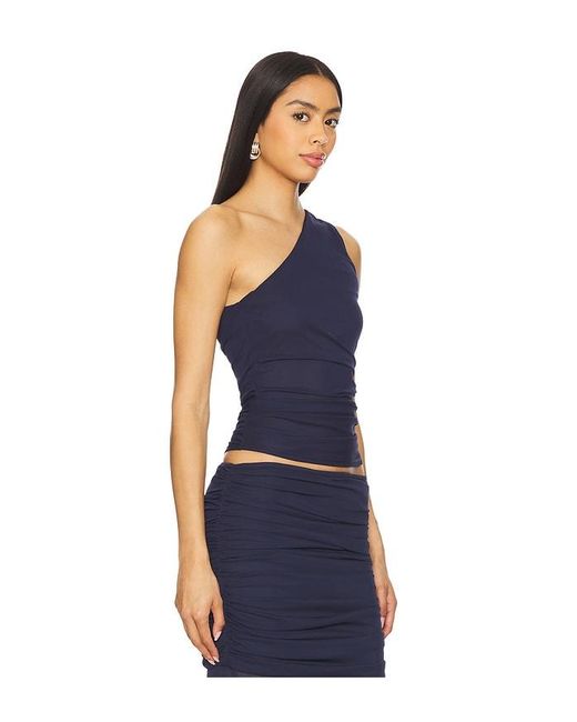 Nora Top En Color Azul Marino Talla En Auteur Studio de color Blue