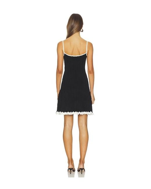 Solid & Striped Black The Talia Dress