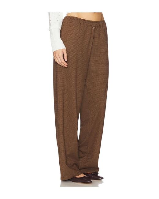Lioness Brown Bloom Pant
