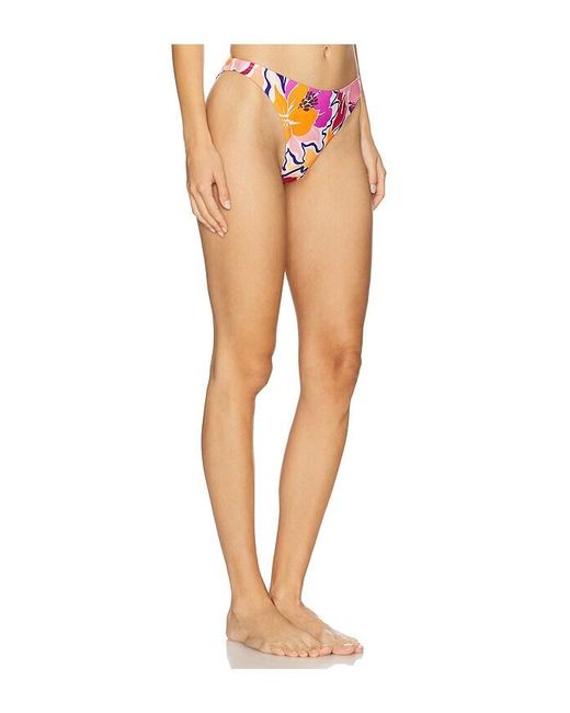 LSPACE White X Aloha Leilani Bikini Bottom