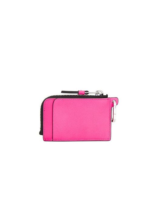 AllSaints Pink Remy Wallet