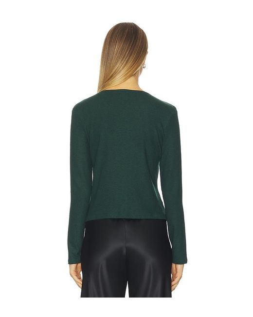 Leset Green Lauren Classic Cardigan