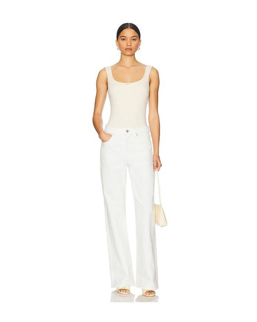 A.Brand White 95 Baggy Jeans