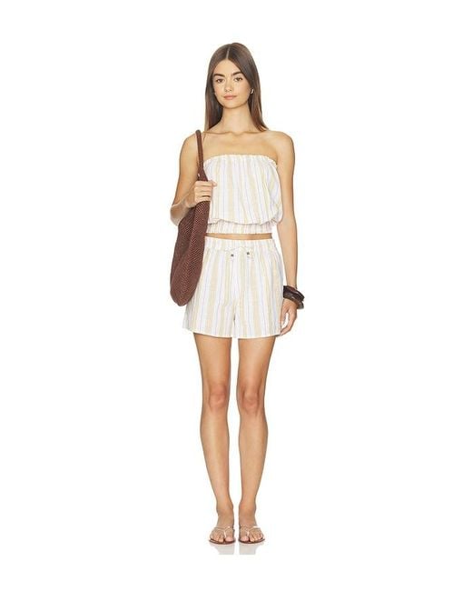 Bobi White Beach Short