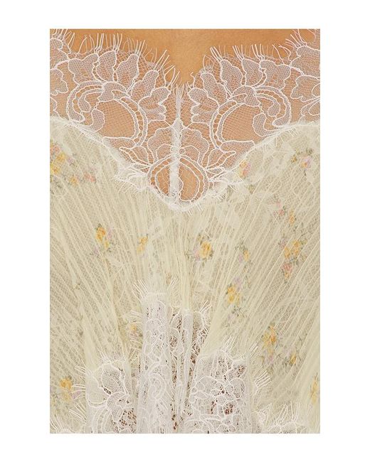 LoveShackFancy Natural Elysia Top