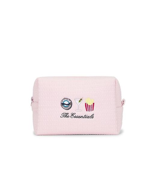 Abode Pink Snack Time Waffle Pouch