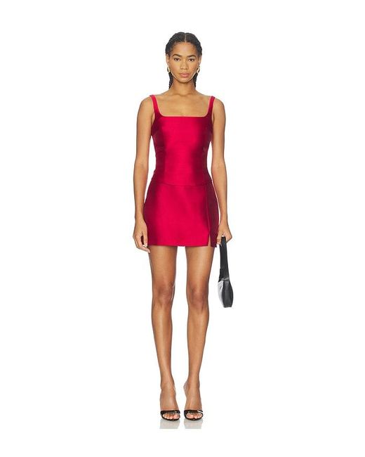 Amanda Uprichard Red Jacksonville Top
