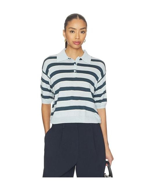 Astr Blue Scottie Sweater