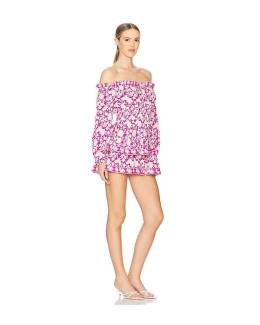 Saylor Red Devan Dress
