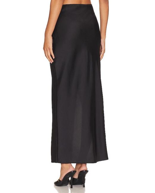 Lioness Black Mariah Maxi Skirt