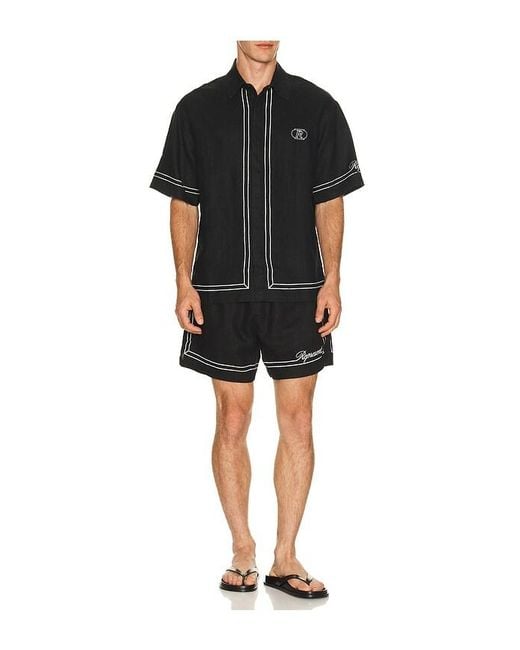Represent Black Border Shirt for men