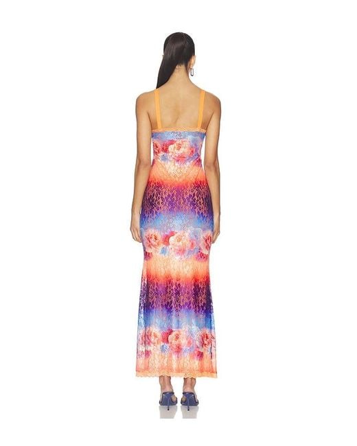 Runaway the Label White Serina Lace Maxi Dress