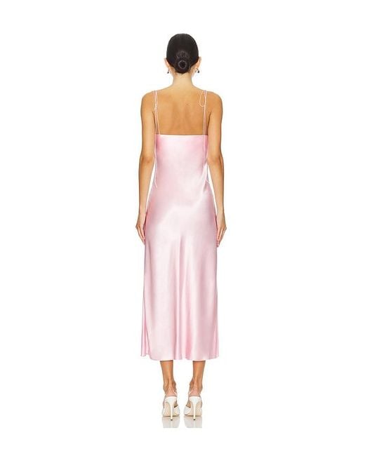 Anna October Pink Amur Midi Dress