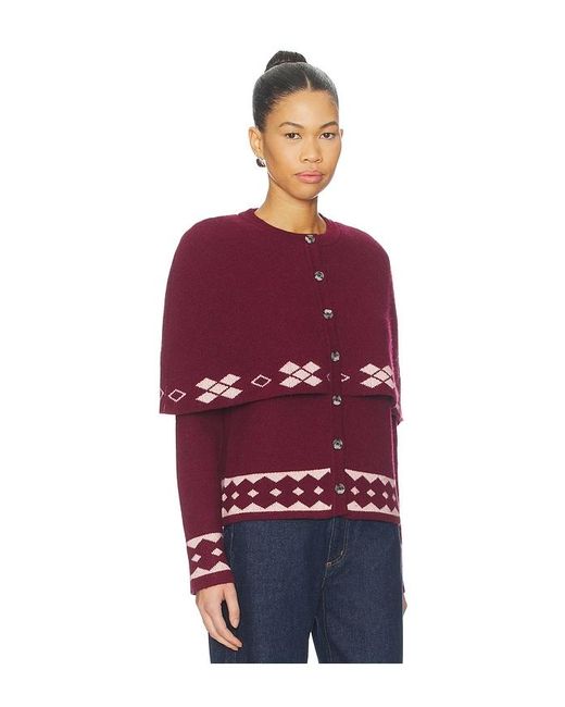 Siedres Red Cleo Top