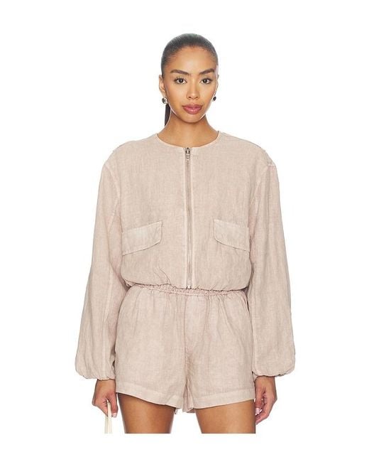 Blank NYC Natural Long Sleeve Jacket