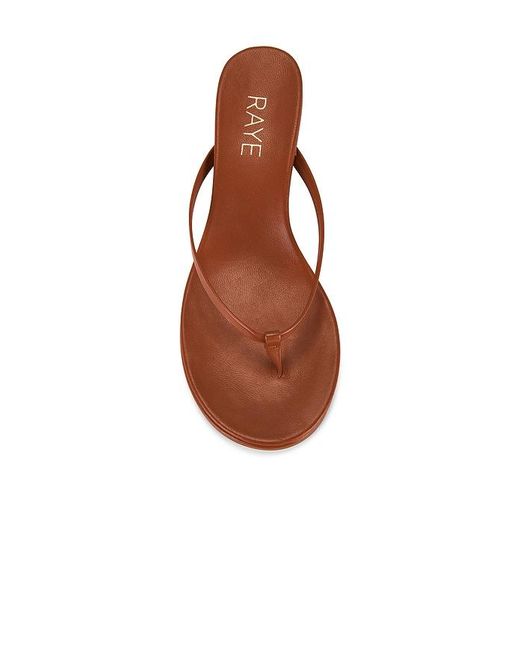 Raye White Kimme Sandal