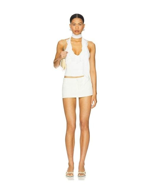 MAJORELLE White Clara Top