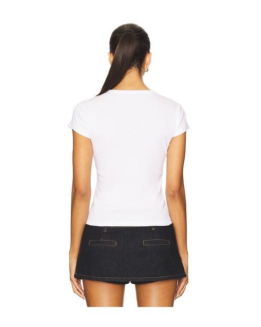 DEPARTURE White Not My First Rodeo Baby Tee