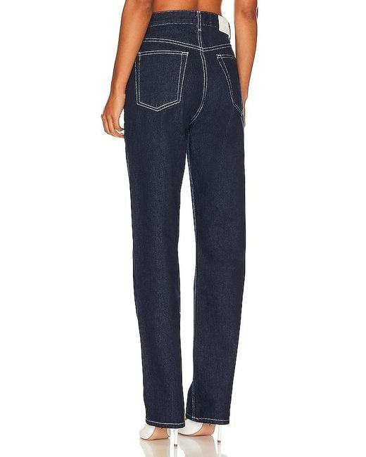 EB DENIM Blue High Rise Straight