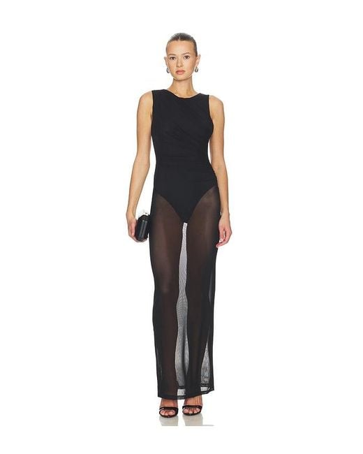 superdown Black Kirby Maxi Dress