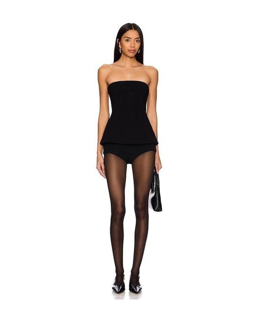 Nookie Black Caroline Strapless Top