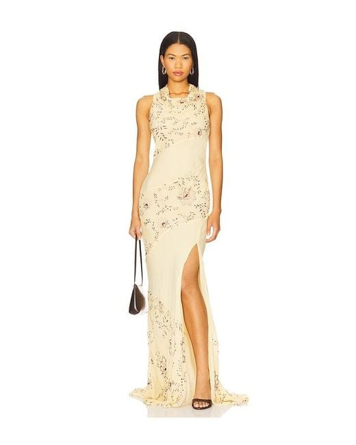 Nicholas Metallic Shana Dress