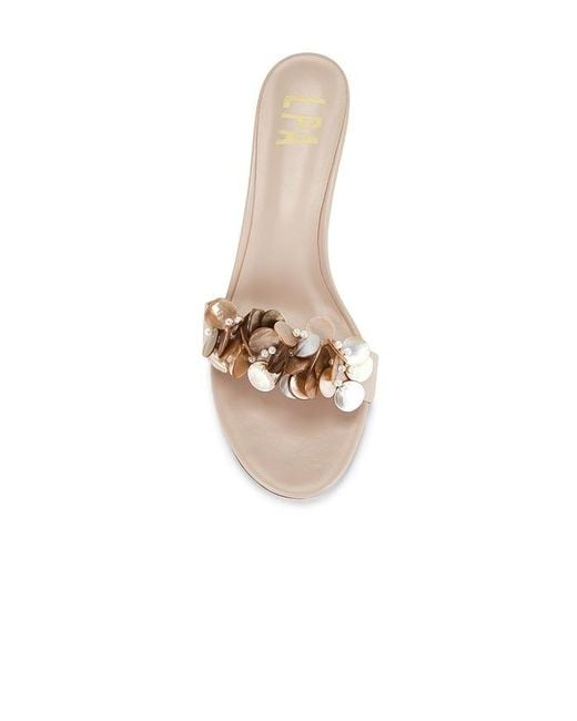 LPA White Sirena Sandal