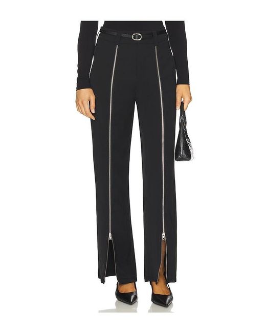 Madison The Label Black Corey Zip Pant