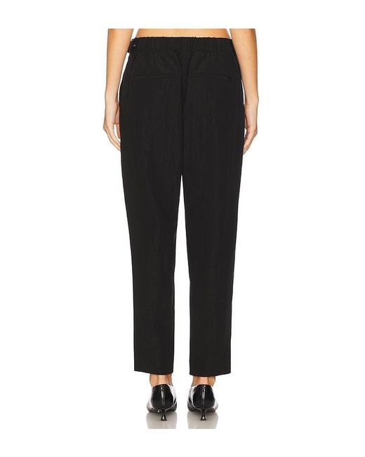 Vince Black Mid Rise Utility Tab Easy Pull On Pant