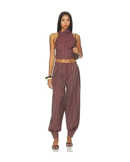 retroféte Red Velora Pant