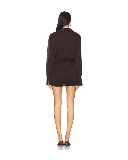 SER.O.YA Black Myla Mini Dress