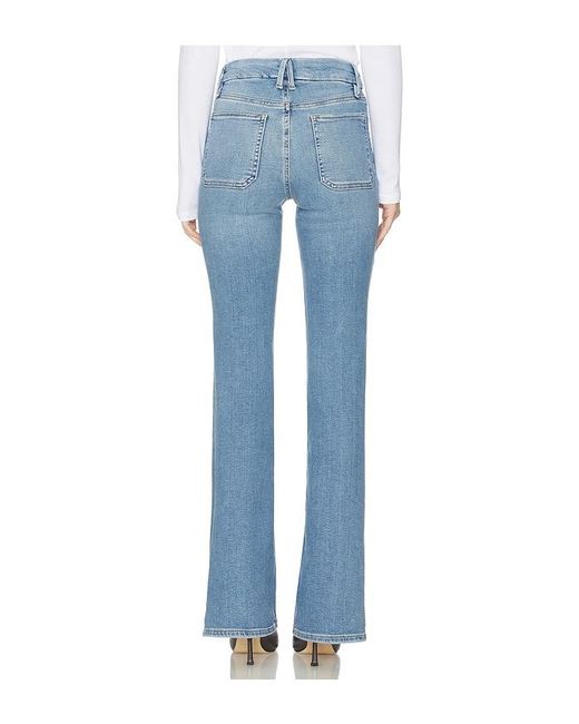 GOOD AMERICAN Blue Good Legs Flare Jeans