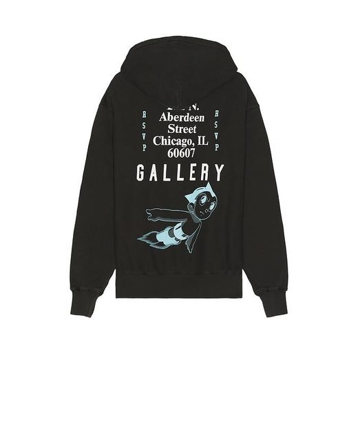 Agolde Black X Rsvp Gallery Easton Hoodie for men