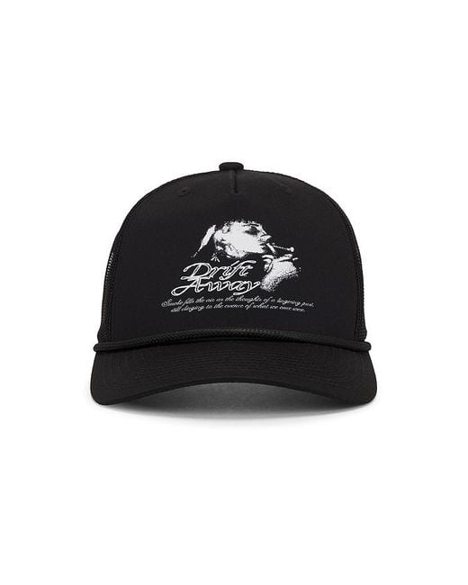 Funeral Apparel Black Drift Awaytrucker Hat for men