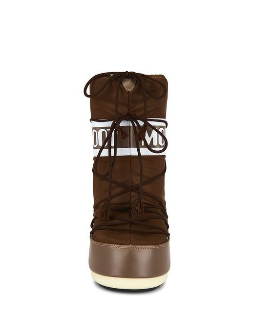 Moon Boot Brown Icon Nylon Boot for men