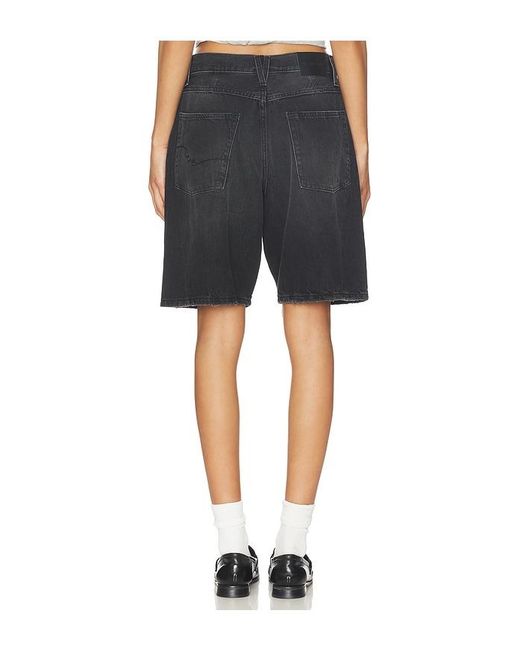Free People Blue X We The Free Montana Undone Hem Short