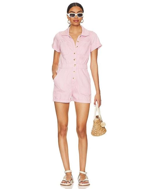 Show Me Your Mumu Pink Cannon Romper