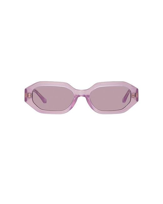 The Attico Pink X Linda Farrow Irene Sunglasses