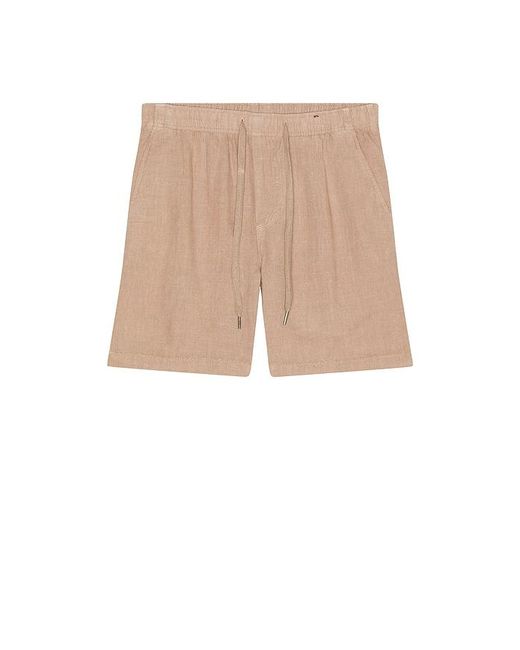 Faherty Brand Natural Essential 6.5 Linen Short for men