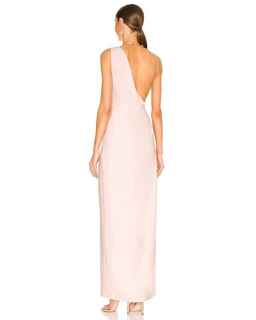 Amanda Uprichard White X Revolve Arial Gown