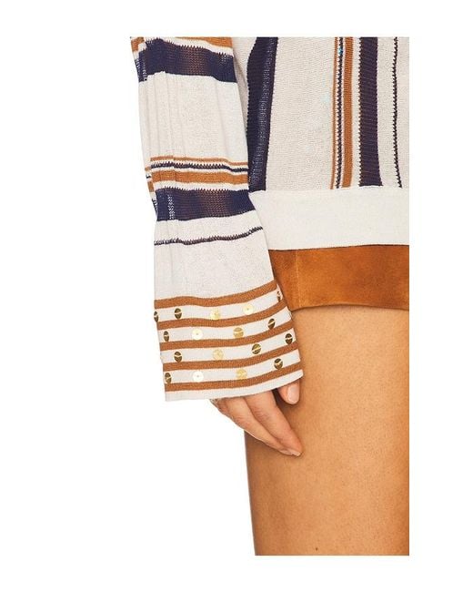 Siedres Orange Ira Top