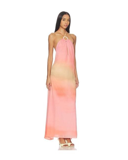 Baobab White Rondine Maxi Dress